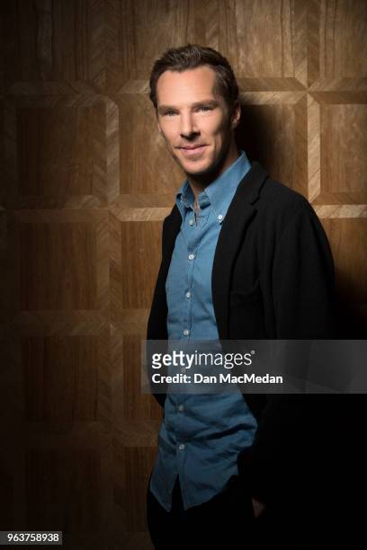 Actor Benedict Cumberbatch is photographed for USA Today on April 25, 2018 in West Hollywood, California.