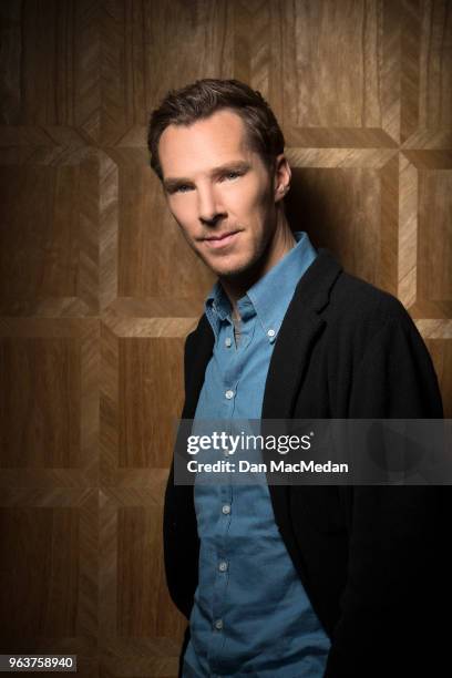 Actor Benedict Cumberbatch is photographed for USA Today on April 25, 2018 in West Hollywood, California. PUBLISHED IMAGE.