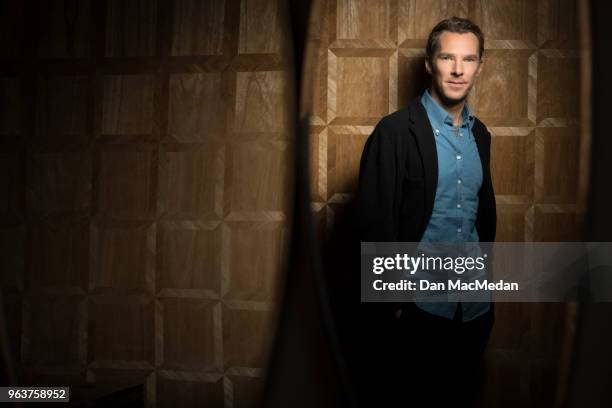 Actor Benedict Cumberbatch is photographed for USA Today on April 25, 2018 in West Hollywood, California. PUBLISHED IMAGE.