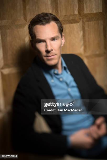 Actor Benedict Cumberbatch is photographed for USA Today on April 25, 2018 in West Hollywood, California.