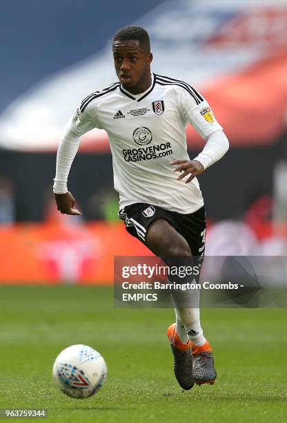 Fulham's Ryan Sessegnon Aston Villa v Fulham - Sky Bet Championship - Final - Wembley Stadium .