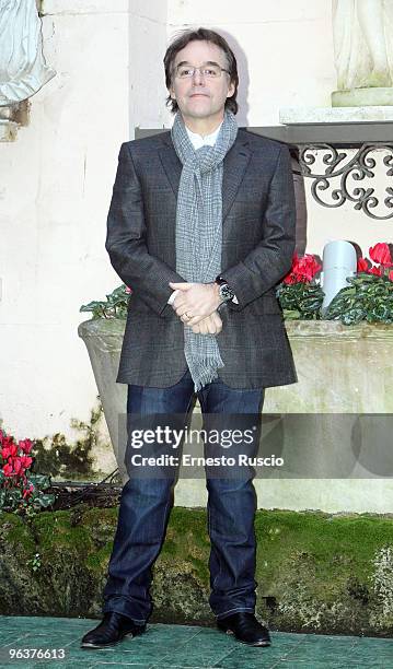 Director Chris Columbus attends "Percy Jackson & the Olympians: The Lightning Thief" photocall at the Hassler Hotel on February 3, 2010 in Rome, Italy