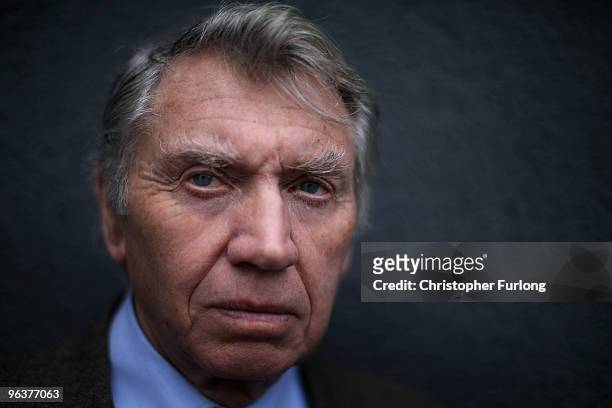 Acclaimed photographer Don McCullin poses at the Imperial War Museum North, Manchester on February 3, 2010 in Manchester, England. Imperial War...