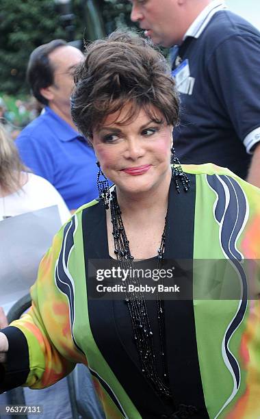 Connie Francis attends during the 31st Annual Seaside Summer Concert Series at Asser Levy Park, Coney Island on July 30, 2009 in New York City.