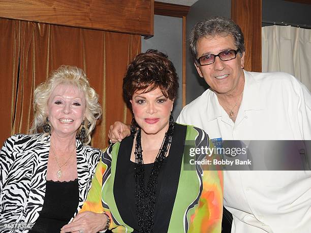 RoseAnn Richards, Connie Francis,and Sal Richards at the 31st Annual Seaside Summer Concert Series at Asser Levy Park, Coney Island on July 30, 2009...