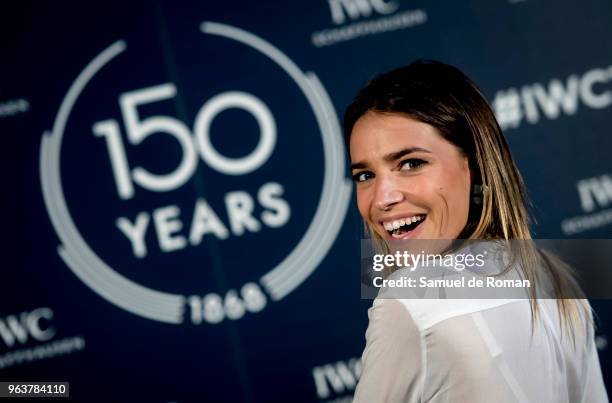 Flora Gonzalez attends 'IWC - Fuera de Serie' 150 Anniversary Party on May 30, 2018 in Madrid, Spain.