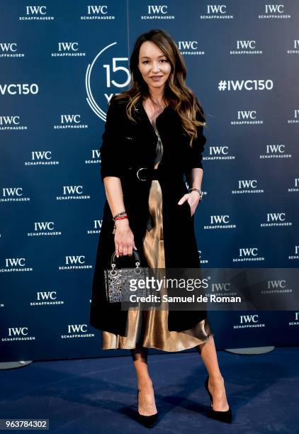 Ana Antic attends 'IWC - Fuera de Serie' 150 Anniversary Party on May 30, 2018 in Madrid, Spain.