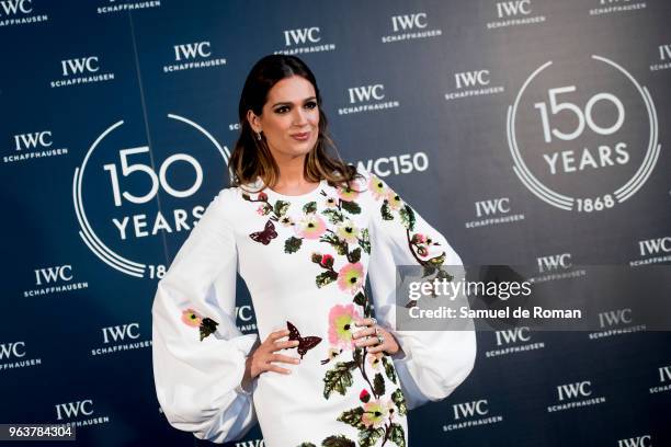 Mar Saura attends 'IWC - Fuera de Serie' 150 Anniversary Party on May 30, 2018 in Madrid, Spain.