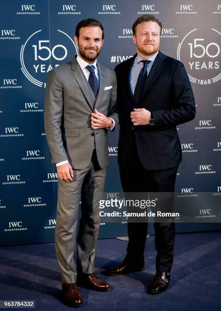 Juan Mata attends 'IWC - Fuera de Serie' 150 Anniversary Party on May 30, 2018 in Madrid, Spain.