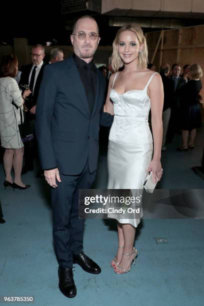Darren Aronofsky and Jennifer Lawrence attend the BAM Gala 2018 honoring Darren Aronofsky, Jeremy Irons, and Nora Ann Wallace at Brooklyn Cruise...