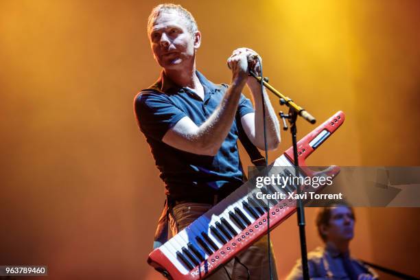 Stuart Murdoch of Belle and Sebastian performs in concert during day 1 of Primavera Sound Festival on May 30, 2018 in Barcelona, Spain.