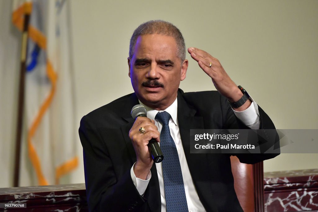"Getting To The Point" Conversation With Former Attorney General Eric Holder