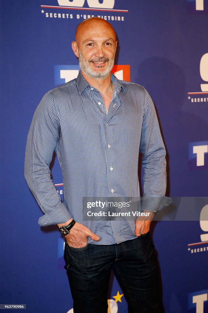 "98- Secrets D'Une Victoire" Paris Premiere At Gaumont Champs Elysees
