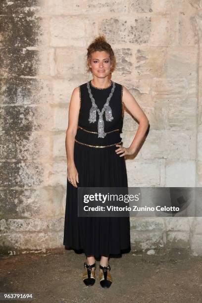 Ginevra Elkann attends the Gucci Cruise 2019 show at Alyscamps on May 30, 2018 in Arles, France.