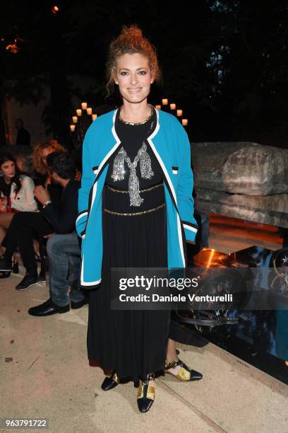 Ginevra Elkann attends the Gucci Cruise 2019 show at Alyscamps on May 30, 2018 in Arles, France.