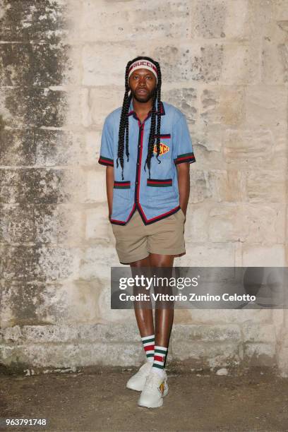 Jeremy O. Harris attends the Gucci Cruise 2019 show at Alyscamps on May 30, 2018 in Arles, France.