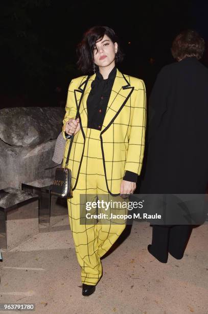 Soko attends the Gucci Cruise 2019 show at Alyscamps on May 30, 2018 in Arles, France.