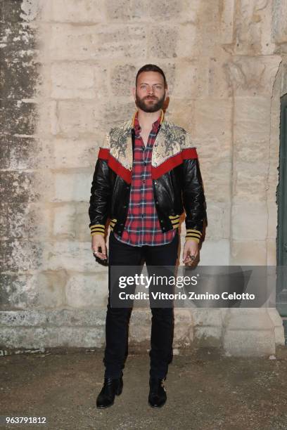 Alessandro Borghi attends the Gucci Cruise 2019 show at Alyscamps on May 30, 2018 in Arles, France.