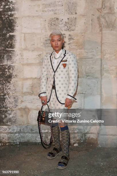 Bryanboy attends the Gucci Cruise 2019 show at Alyscamps on May 30, 2018 in Arles, France.