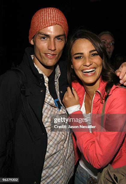 Fernanda Tavares and boyfriend Tyson Ballou