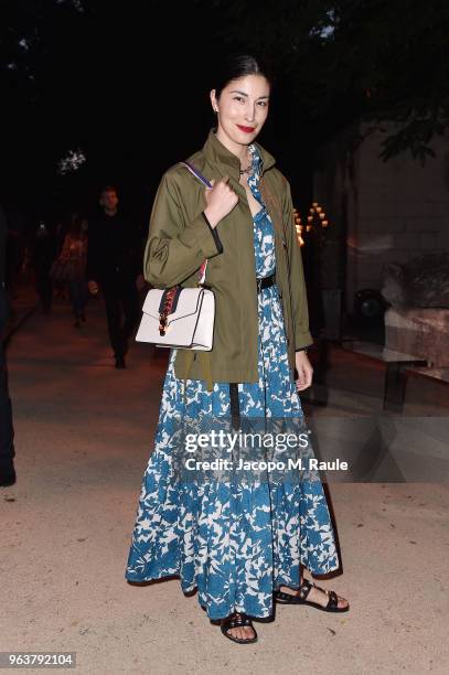 Caroline Issa attends the Gucci Cruise 2019 show at Alyscamps on May 30, 2018 in Arles, France.