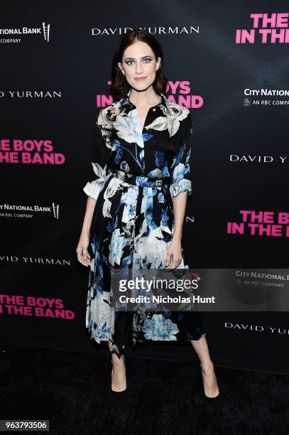 Actress Allison Williams attends the "Boys In The Band" 50th Anniversary Celebration at Booth Theatre on May 30, 2018 in New York City.