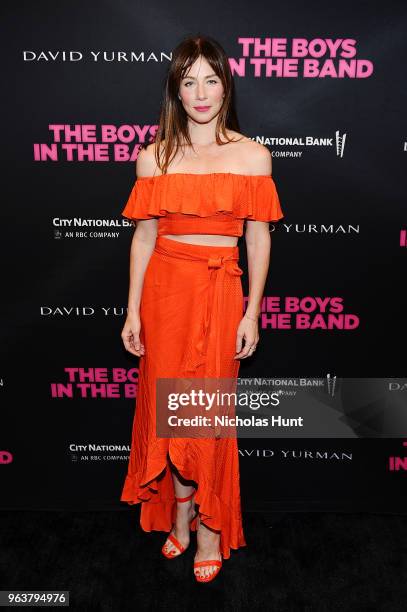Lynn Collins attends the "Boys In The Band" 50th Anniversary Celebration at Booth Theatre on May 30, 2018 in New York City.