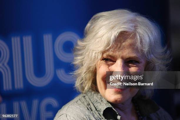 Tony award winning actress and singer Betty Buckley attends SIRIUS XM Live on Broadway at The Broadway Concierge & Ticket Center on February 3, 2010...