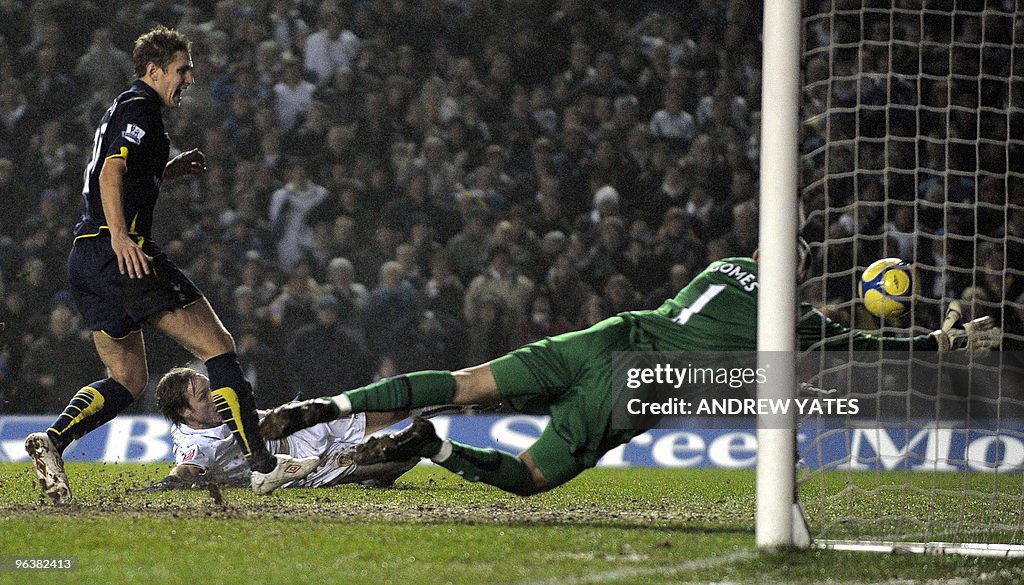Leeds United's forward Luciano Becchio (
