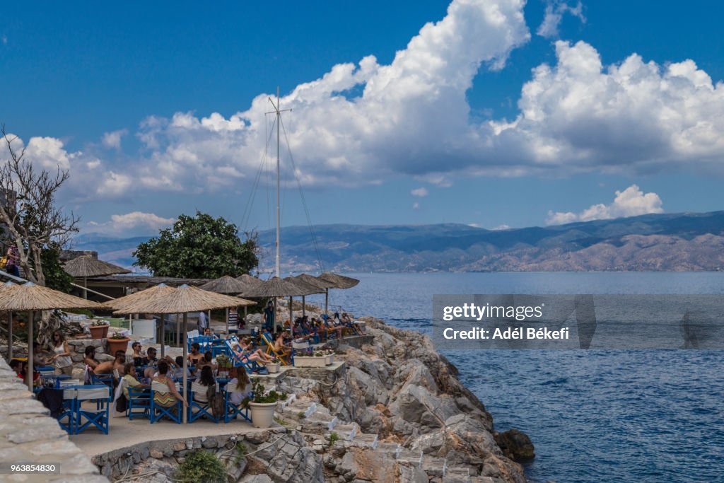 Cityscape of Hydra (Greece)