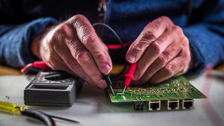Multimeter Testing Board 577 Using Multimeter Stock Videos, Footage, & 4K Video Clips - Getty Images