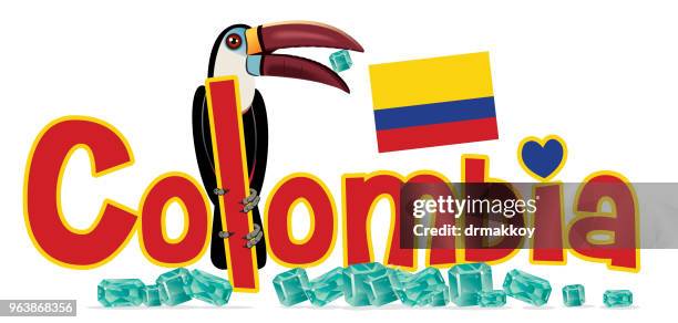 illustrations, cliparts, dessins animés et icônes de la colombie - mocoa