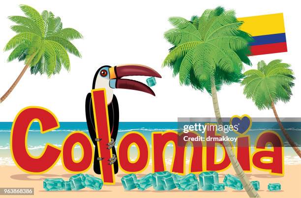stockillustraties, clipart, cartoons en iconen met colombia reizen - putumayo colombia