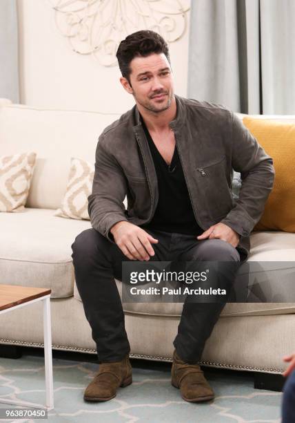 Actor Ryan Paevey visit Hallmark's "Home & Family" at Universal Studios Hollywood on May 30, 2018 in Universal City, California.