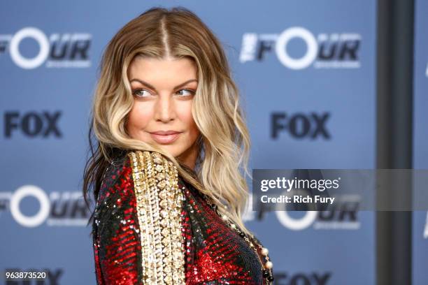 Fergie attends the premiere of Fox's "The Four: Battle For Stardom" Season 2 at CBS Studios - Radford on May 30, 2018 in Studio City, California.