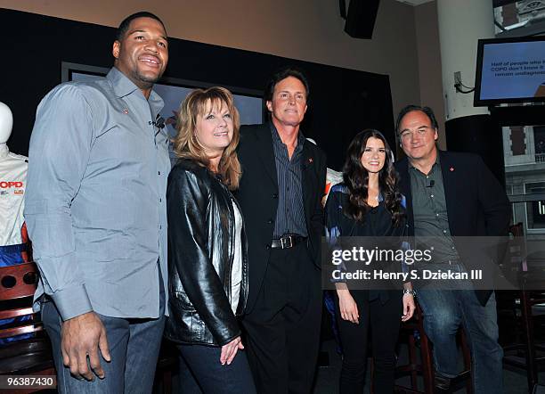 Former NFL Player Michael Strahan, Musician Patty Loveless, Olympic Gold Medalist Bruce Jenner, NASCAR Driver Danica Patrick and Actor Jim Belushi...