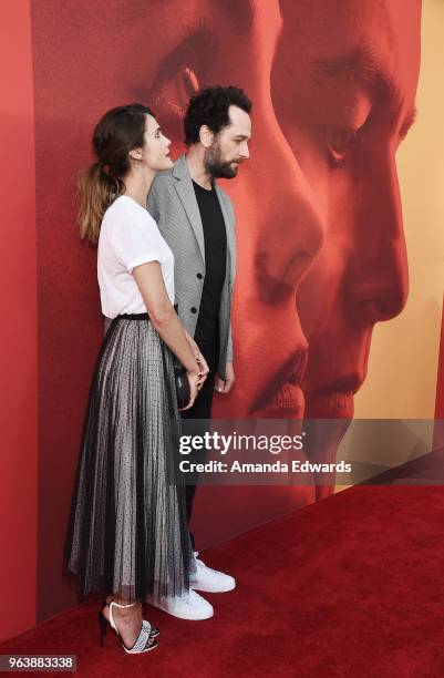 Actors Keri Russell and Matthew Rhys arrive at the For Your Consideration Red Carpet Event For Series Finale OF FX's "The Americans" at the Saban...