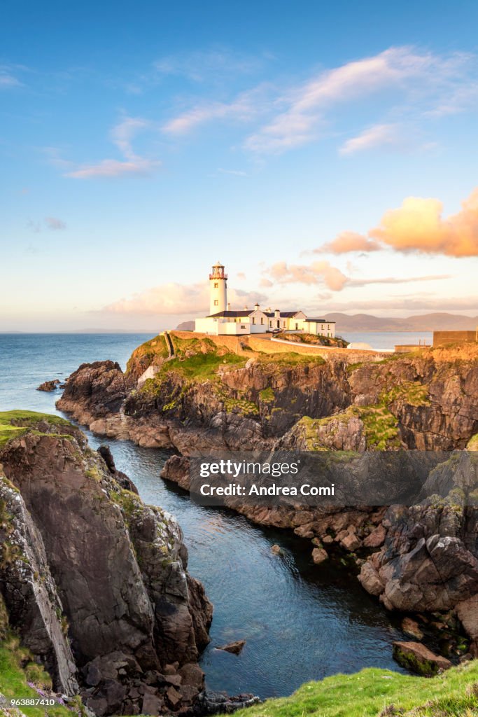 Fanad Head lighthouse, County Donegal, Ulster region, Republic of Ireland, Europe.