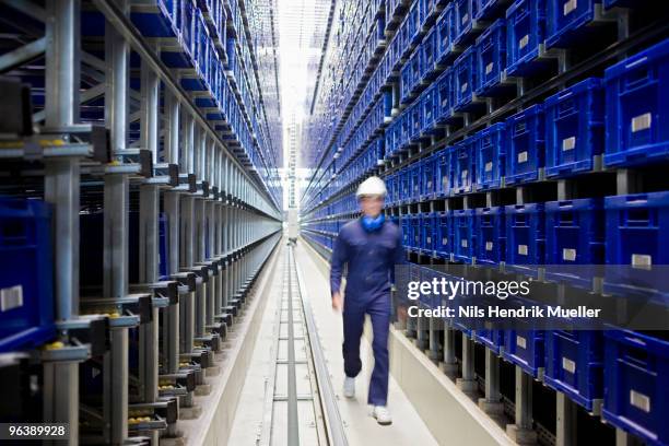 workman in storage - filing tray stock pictures, royalty-free photos & images