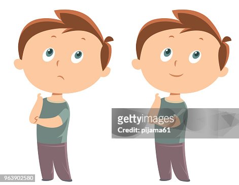 365 Cartoon Boy Thinking Photos and Premium High Res Pictures - Getty Images