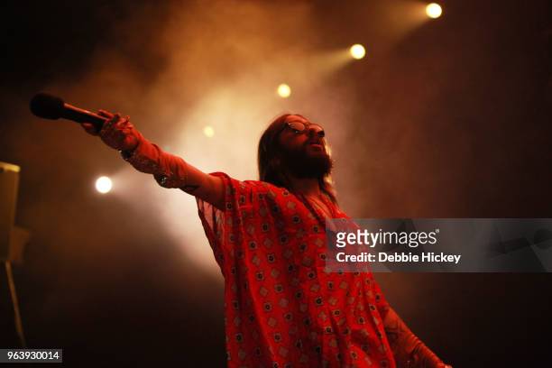 Jared Leto of 30 Seconds To Mars performs live on stage at 3Arena Dublin on May 30, 2018 in Dublin, Ireland.