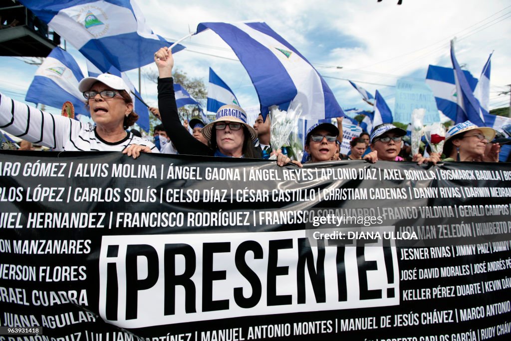 NICARAGUA-POLITICS-PROTESTS