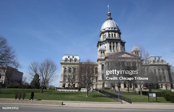 The Illinois State Capitol on March 9 in Springfield, Ill. On Wednesday, May 30 the state House voted to ratify the Equal Rights Amendment more than...