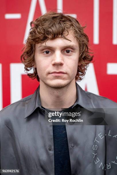 Evan Peters discusses " American Animals" during SAG-AFTRA Foundation Conversations at The Robin Williams Center on May 30, 2018 in New York City.