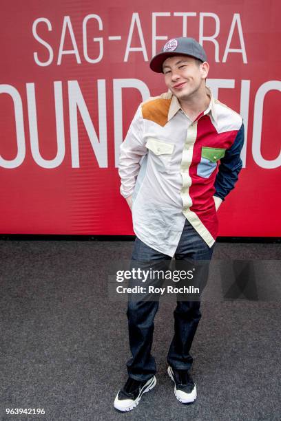 Barry Keoghan discusses " American Animals" during SAG-AFTRA Foundation Conversations at The Robin Williams Center on May 30, 2018 in New York City.