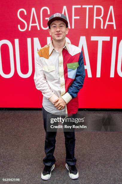 Barry Keoghan discusses " American Animals" during SAG-AFTRA Foundation Conversations at The Robin Williams Center on May 30, 2018 in New York City.