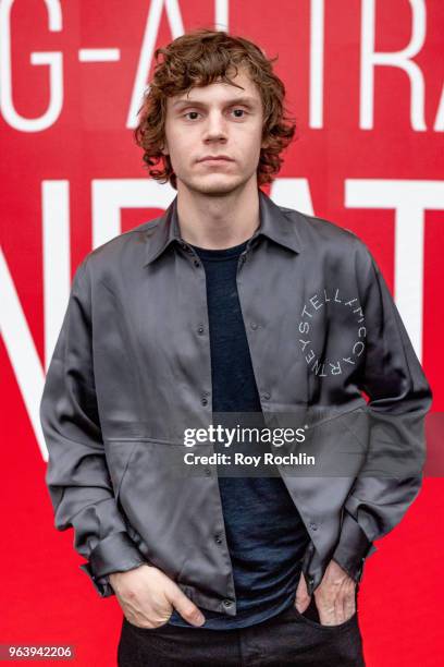 Evan Peters discusses " American Animals" during SAG-AFTRA Foundation Conversations at The Robin Williams Center on May 30, 2018 in New York City.