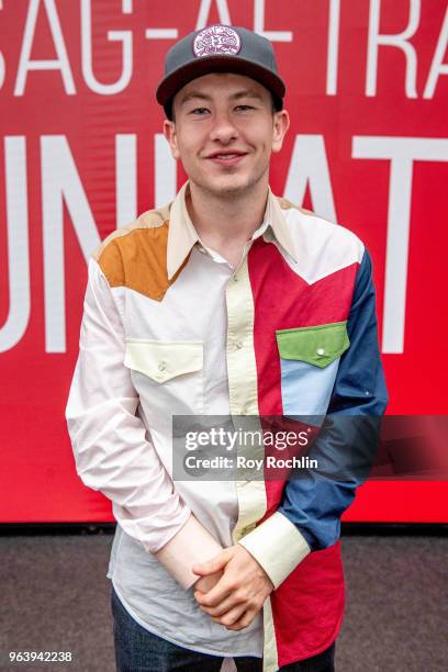 Barry Keoghan discusses " American Animals" during SAG-AFTRA Foundation Conversations at The Robin Williams Center on May 30, 2018 in New York City.