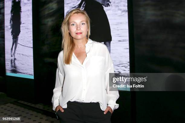 German actress Nadja Uhl during the Douglas X Peter Lindbergh campaign launch at ewerk on May 30, 2018 in Berlin, Germany.