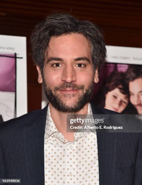 Actor Josh Radnor attends the Premiere Of Paramount Pictures And Vertical Entertainment's "Social Animals" at The Landmark on May 30, 2018 in Los...